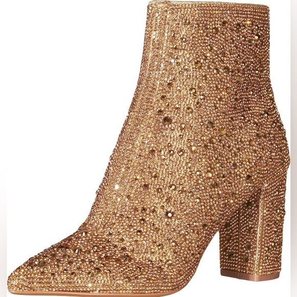 BETSEY JOHNSON • SB-Cady Bootie • Gold Glitter - Picture 4 of 13